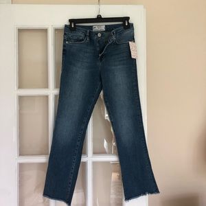 NWT FREE PEOPLE CROPPED JEAN